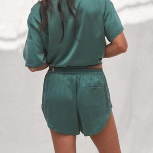 2 Lunya washable silk shorts